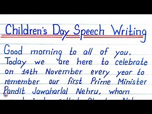 Best Children’s Day Speech in English 2025 | Short & Easy Speech for Students | BalDiwas Speech 2025