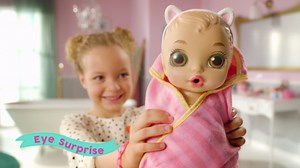 Baby Born Surprise Bathtub Surprise Purple Swaddle Princess