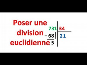 Division euclidienne (avec reste) | Sixième