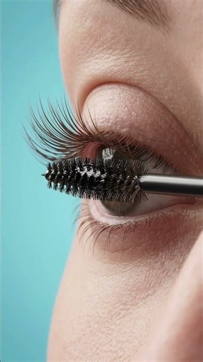 What Happens When You Wear Mascara? #3d #humanbody #curiosities #science