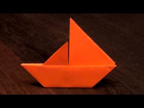 Origami Sail Boat Tutorial - How to make an Origami Sail Boat