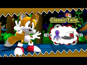 Playable Classic Tails in Sonic Generations