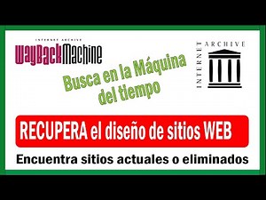 How to use the Wayback Machine or Time Machine on ARCHIVE.org