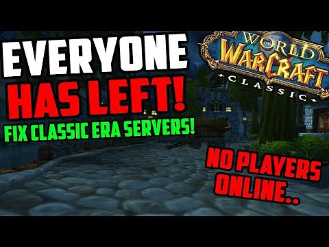 How To FIX Classic Era Realms - Classic WoW