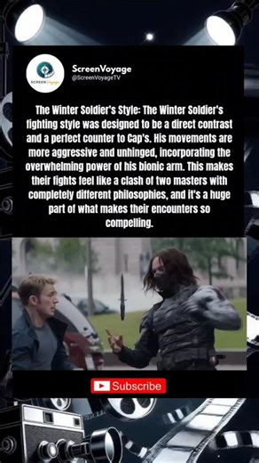 Clash of Styles: Cap vs. Winter Soldier #shorts #movie #marvel