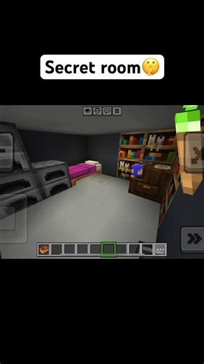 Secret Room in Minecraft 🤫 #shorts #minecraft #gaming