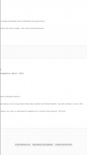 Telangana Peasant Armed Struggle: Genesis and initial phase pre-1947