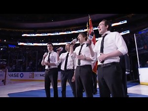 The Maccabeats Sing the National Anthem at Madison Square Garden