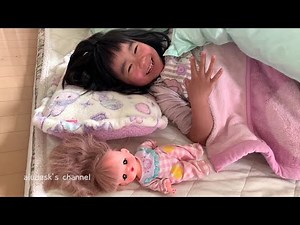 メルちゃんとすみれの1日 ルーティーン