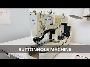 APL: Buttonhole Machine Tutorial