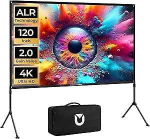 ULTIMEA Portable Projector Screen Indoor Outdoor