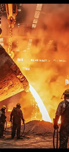 Molten Metal Turns Into a Car Engine 😳🔥