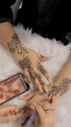 Explore the Beauty of Henna in Muqdisho #SomaliTikTok