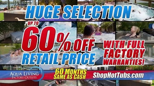 Aqua Living Stores Labor Day Sale TV Spot, 'Up to 60% Off'
