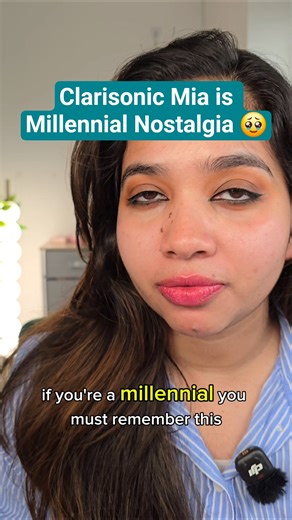 Clarisonic Mia is Millennial Nostalgia 🥹 #skincare
