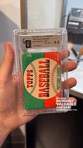 27K views · 121 reactions | Bidding on this 1952 Topps Baseball 1st Series 5-Cent Unopened Wax Pack is over $30k, and it joins a new collection tomorrow night... Would you open it? https://bit.ly/3LR7p1K | Heritage Auctions Sports | Facebook