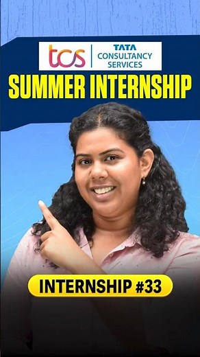 TCS Summer Internship 2026 😱 | AI, Data Science & Cybersecurity Internship | TCS Internship 2026!