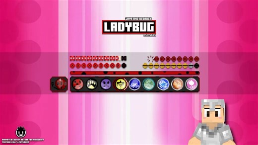Animated! - Ladybug🐞Hotbar Minecraft Texture Pack