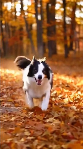 Fall Fun With Happy Dogs #dogs #cute