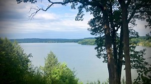 Sometimes the Serene Sound Saturday you need is the simple sound of peace and quiet!! 🏞️🌿 View brought to you by Mohican State Park Lodge. #serenesoundssaturday | Mohican State Park
