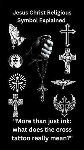 MORE THAN INK: WHAT DOES THE CROSS TATTOO REALLY MEAN.