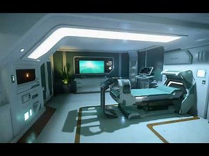 AMBIENCE of medbay | 1 hour | For study, chill, sleep