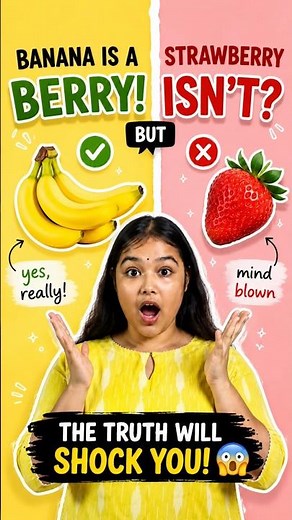 Strawberry Isn't a Berry?! 😱🍓