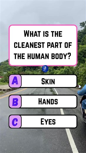 Cleanest Body Part Quiz #brainteaser #puzzle #quiz #fun | Brain Bash