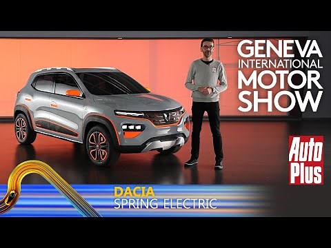 A bord du Dacia Concept Spring Electric (2020)