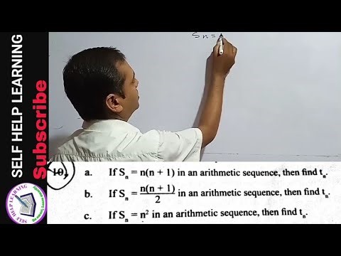 Finding tn from Sn || Sequence & Series || Class 9 & 10