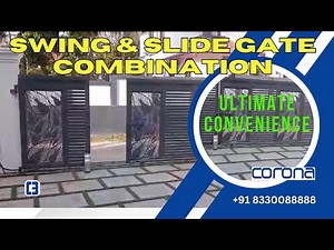 Enhance Your Property with Sliding and Rolling Combo Gate Automation