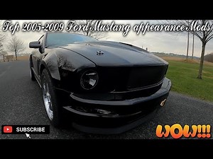 How To Make Your 2005-2009 Mustang Look Better Than Stock Top 15+ Mods