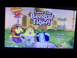 DVD Menu Walkthrough of The Wonder Pets: Save the Bengal Tiger 2008 DVD