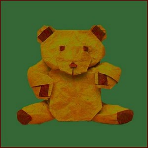 How to Make an Origami Teddy Bear!