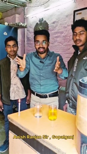 Anish Ranjan on Instagram: "Anish Ranjan Sir , Gopalganj --- ( Do not try at home ) #coaching #studywithme #goaplganj #chemistry #physics study 12thchemistry"