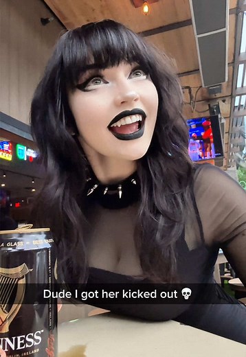Would you do the same thing? #goth #gothgirl #onthisday #Funny #fyp | gothtok