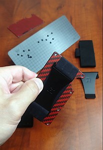 Watch Ridge wallet money clip install - How to put money clip on on Amazon Live