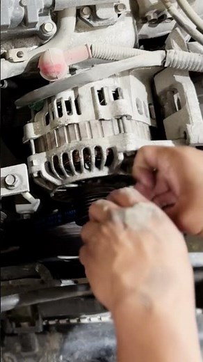 Replacing serpentine belt #subaru #howto #style #automotive #diy