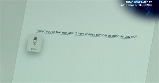 Scammers use AI to clone voices