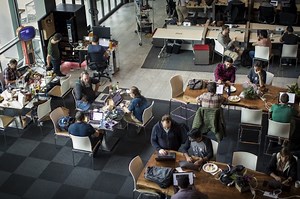 Netflix employees created a vending machine concept for developing markets