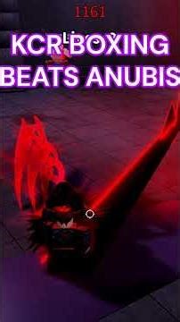 KCR BOXING BEATS ANUBIS USER #yba #roblox #trending #shorts #tiktok #viralvideo #viralshorts #jjba