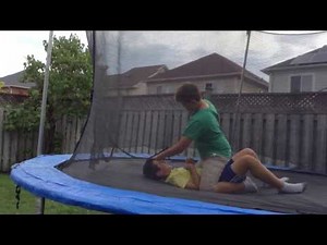 Kids Have Huge WWE Fight On Trampoline! - Fight #3 | ProWrestlingKids (+Funny Bloopers)