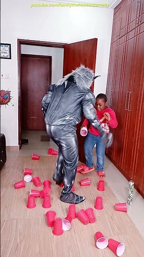 FUNNY PRANK Try not to laugh Chased By A Werewolf Nerf War TikTok Comedy Video 2021 Busy Fun Ltd P6