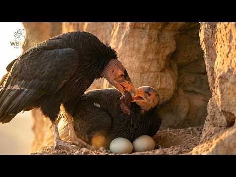 Inside the Secret Cave of California Condor Twins | From Egg to Flight
