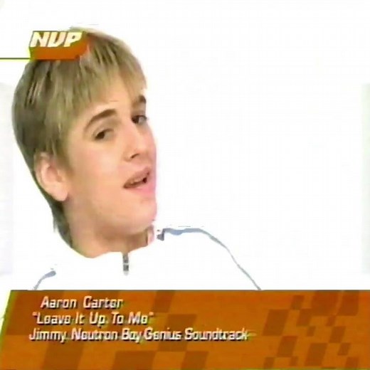 Nick Video Pick Aaron Carter Leave It Up To Me
