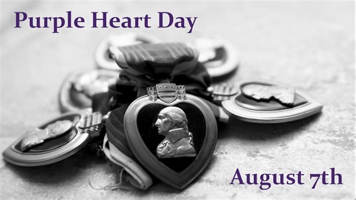 Honoring the Brave: The Purple Heart The Purple Heart, one of America's oldest military honors, was established by George Washington on August 7, 1782, as the "Badge of Military Merit." Revived in 1932, this heart-shaped medal honors those wounded or killed in action against enemy forces. Today, we salute all Purple Heart recipients for their extraordinary courage and sacrifice. Your bravery will never be forgotten. 📽 AFN Aviano | U.S. Transportation Command (USTRANSCOM)