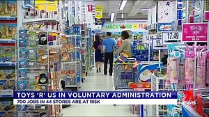Toys''R''Us has collapsed going into voluntary administration and putting 700 jobs at risk in 44 stores. www.7News.com.au #7News | 7NEWS Sydney