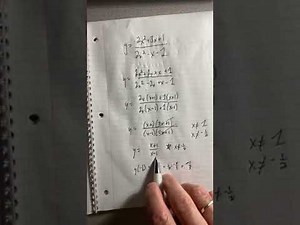 Rational Functions, an Example