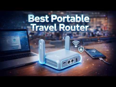 Best Portable Travel Router for Travel ✈️ Wi-Fi 6 Speed & VPN Power