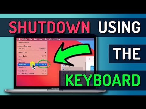 How to Shutdown Mac with a Keyboard Combination